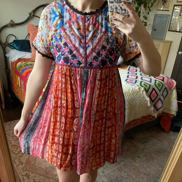 Anthropologie Trudie Tunic Dress 